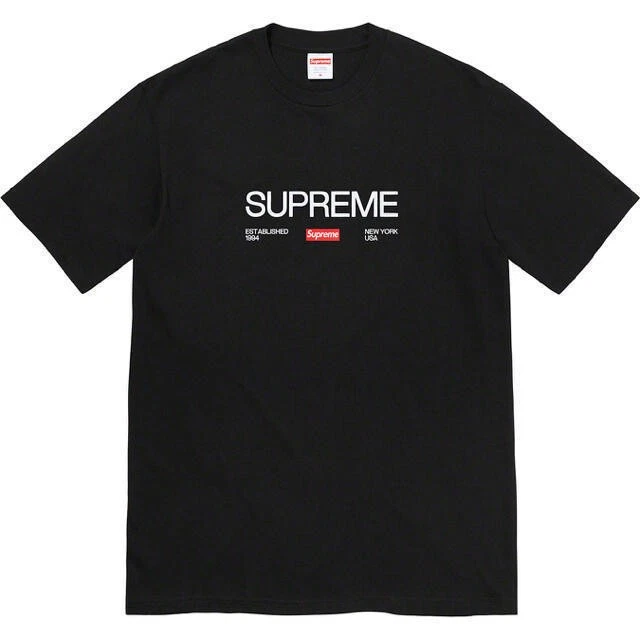 Suprême Est. Tee shirt noir 1994 Supreme Est 1994 taille L