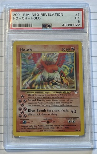 Ho-oh (Unlimited) graded PSA 5 for sale on eBay