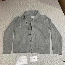 Old Navy Grey button up cardigan sweater jacket men large. SKU840