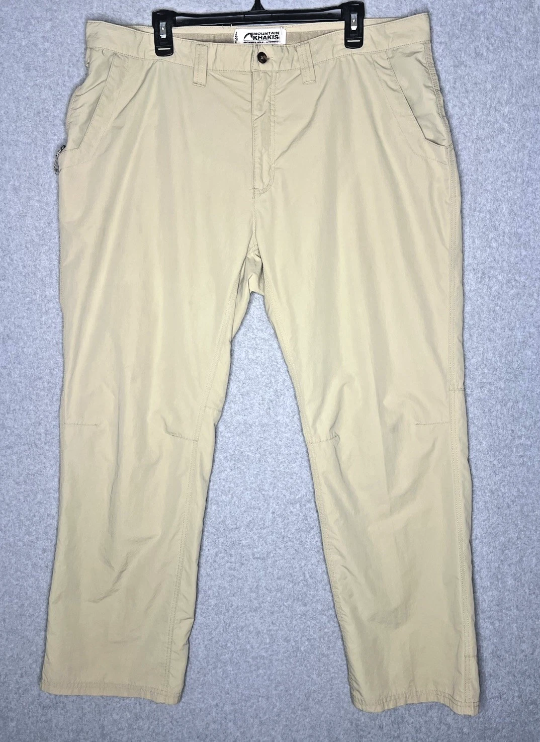 Mountain Khakis Original Mountain Pants Mens 40 Relaxed Fit Nylon Gusset Chinos