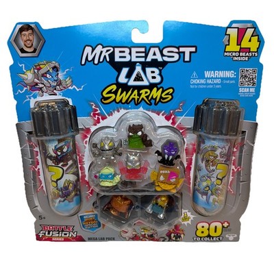 Mr Beast Lab Swarms Battle Fusion 14 Micro Beasts Mega Lab Pack