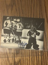 Steve Baker New York Rangers Autographed Signed Mini Photo NHL Hockey NO COA