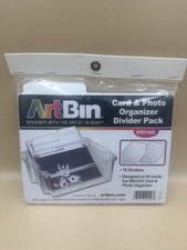 ArtBin 6951AG Card Photo Organizer Divider Pack 16 Dividers NEW Sealed