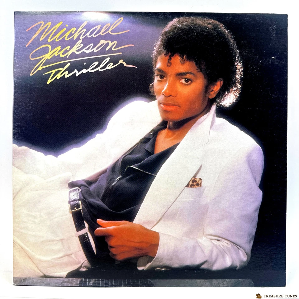 Michael Jackson – Thriller Vinyl (LP, Album, Stereo) QE 38112 - Image 2 of 4