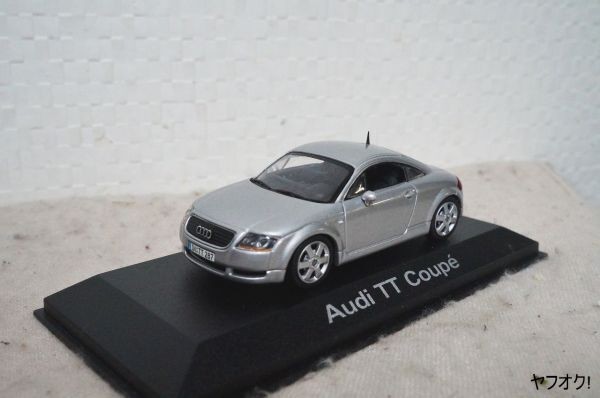 ディーラー正規品 Audi TT Coupé ミニカー シルバー 1:43 ディーラー正規品 Audi TT Coupé ミニカー シルバー 1:43 - メルカリ