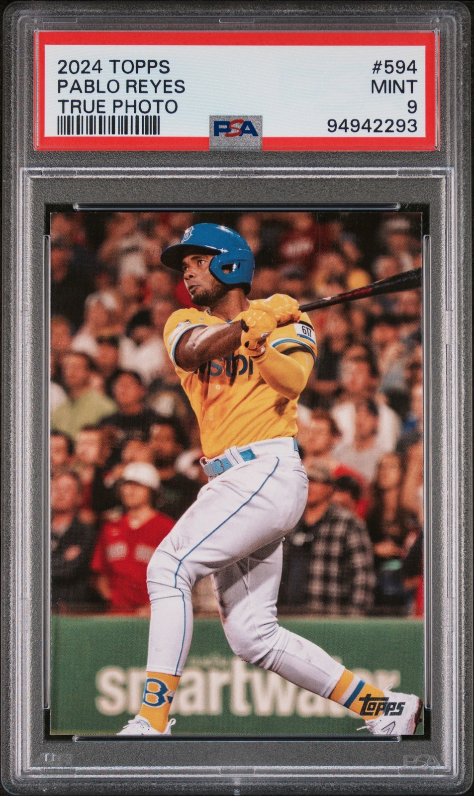 2024 TOPPS TRUE PHOTO #594 PABLO REYES PSA 9