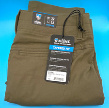 Kuhl Men’s Brown Chino Pants Tapered Fit W32 Cotton/Nylon Stretch Pockets