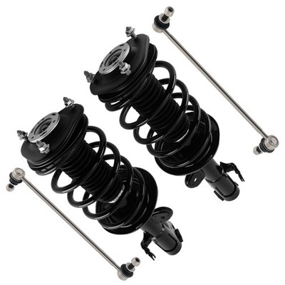 Front Struts Assembly Sway Bar Links Suspension Kit For 2010-2015 Toyota Prius