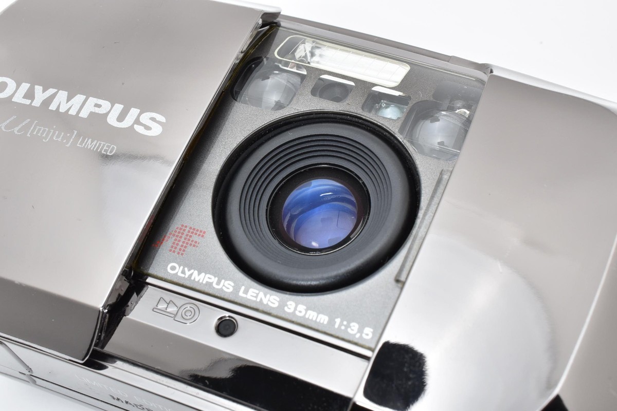 EXC+5] OLYMPUS μ mju LIMITED Stylus Point&Shoot 35mm F3.5 AF Film