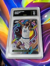 🔥Brandon Miller 2023-24 Topps Chrome Cosmic #152 Rookie RC Hornets GMA MINT 10