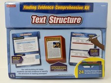 Lakeshore Text Structure Finding Evidence Comprehension Kit - Grades 4-5 Box NEW