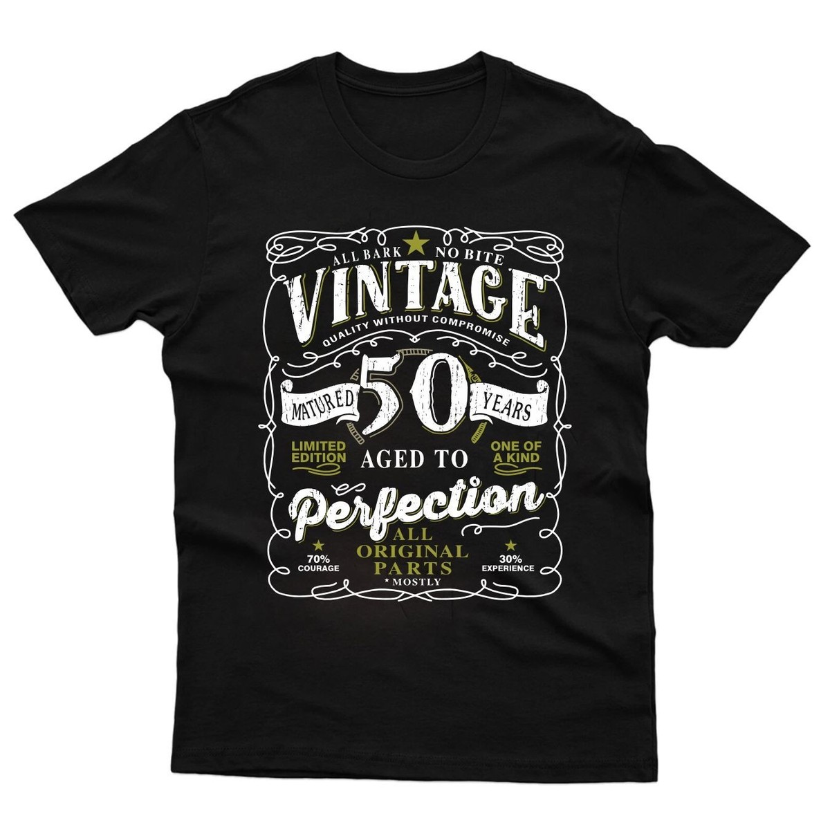 50th Birthday Gift Shirt For Women – Aged To Perfection 1975 Vintage Design, Soft & Durable T-Shirt - View #8
