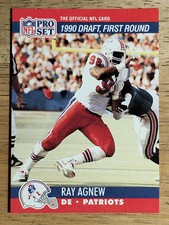 1990 Pro Set #678 Ray Agnew RC