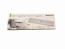 IOGEAR GUD3C02 USB-C Ultra-Slim Dual Display Docking Station with Power Delivery
