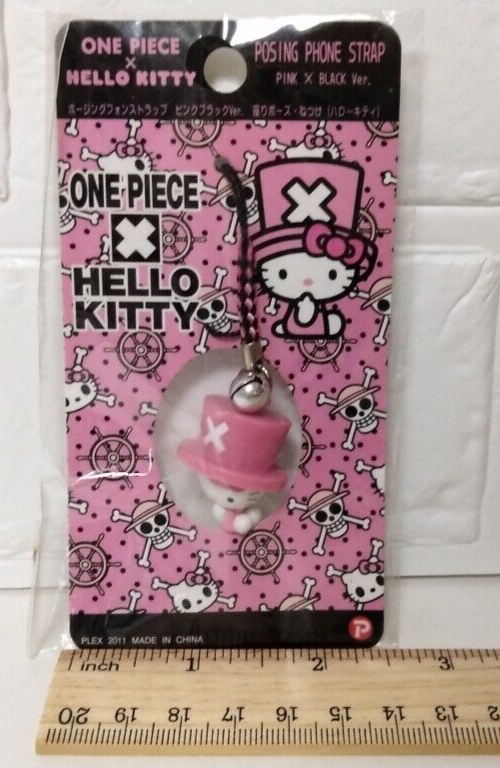 Sanrio Hello Kitty x One Piece Chopper Keychain