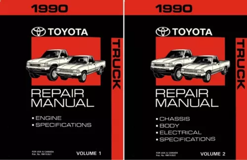 1990 Toyota Truck Shop Service Repair Manual