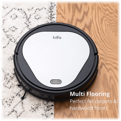 Trifo Essential Robot Vacuuｍ Trifo Robot Vacuum Cleaner, 3000Pa Super-Strong Suction, 110