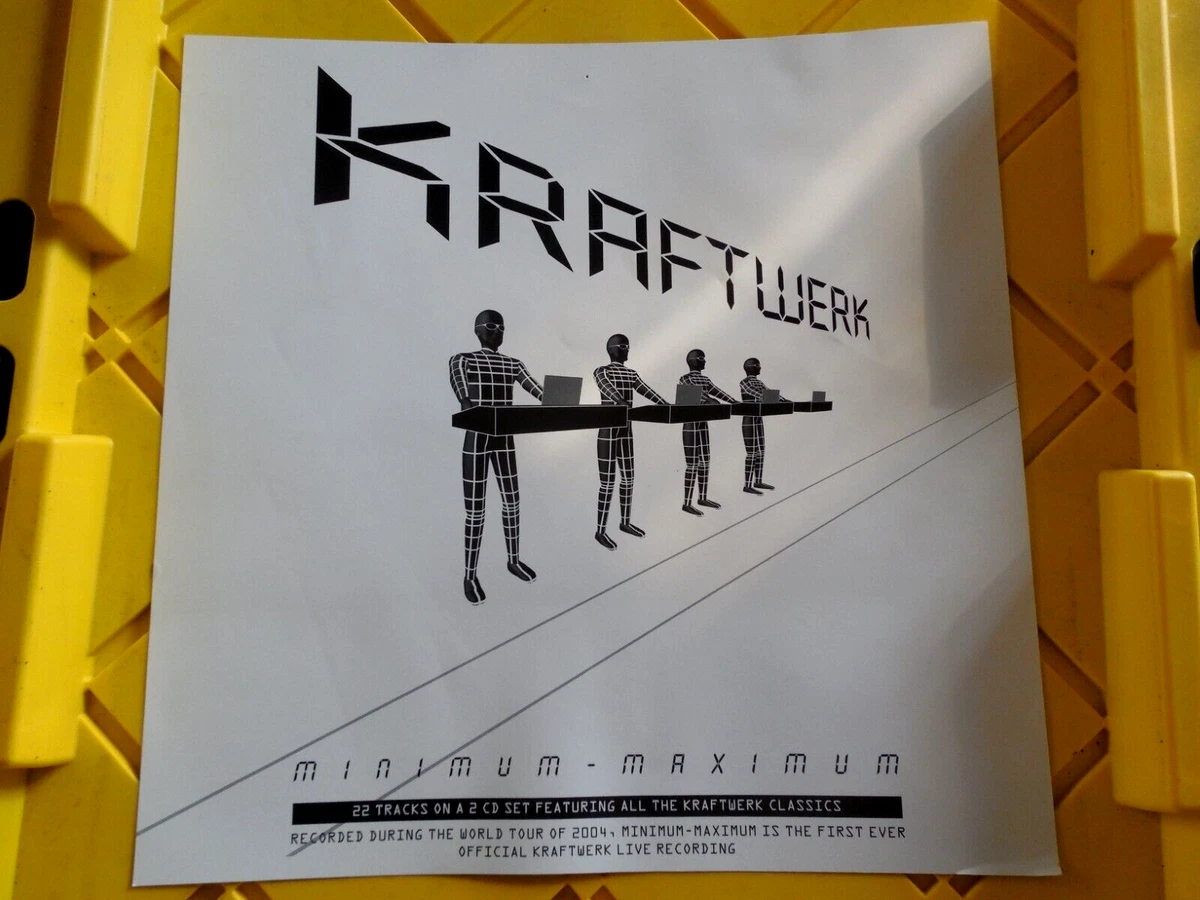 Kraftwerk Minimum Maximum products for sale | eBay