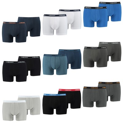 8 er Pack Head Herren Boxer Boxershorts Basic Pant Unterwäsche 