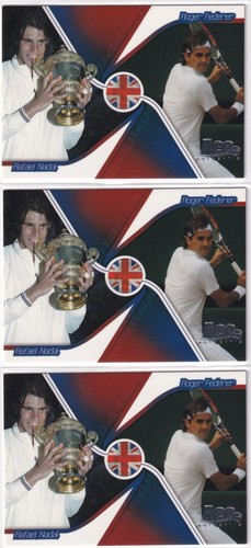 Roger Federer/Rafael Nadal 2008 Ace Authentic British Mens Final GS-7 - Picture 7 of 8