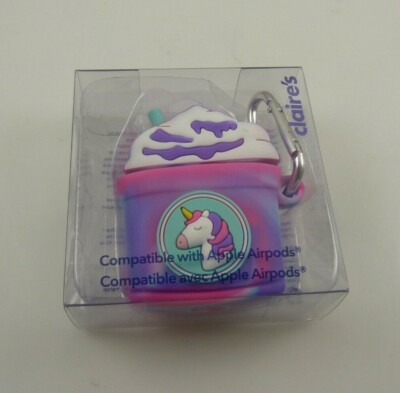 Purple pinks Unicorn shake case compatible with apple airpods pro