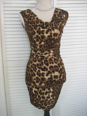 inc leopard dress
