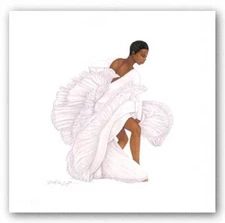 The Dancer Dexter Griffin African American Art Print 18x24