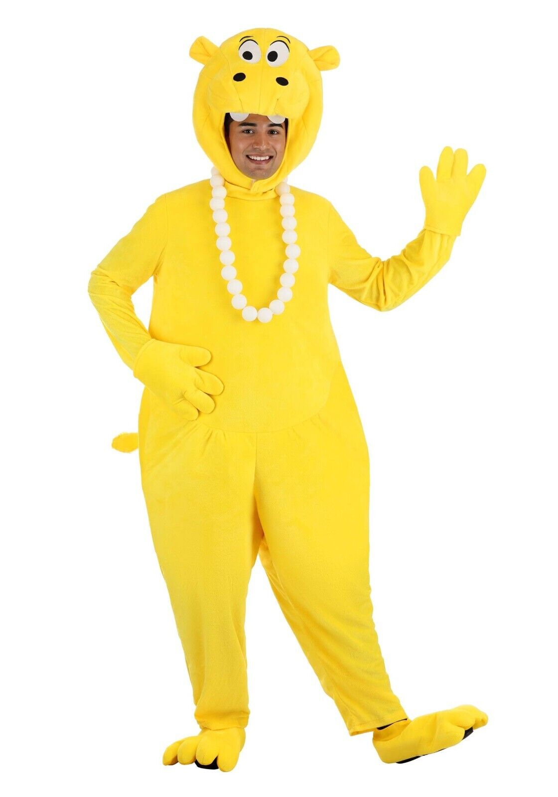 Adult Yellow Hungry Hungry Hippos Costume SIZE STANDARD (Used)