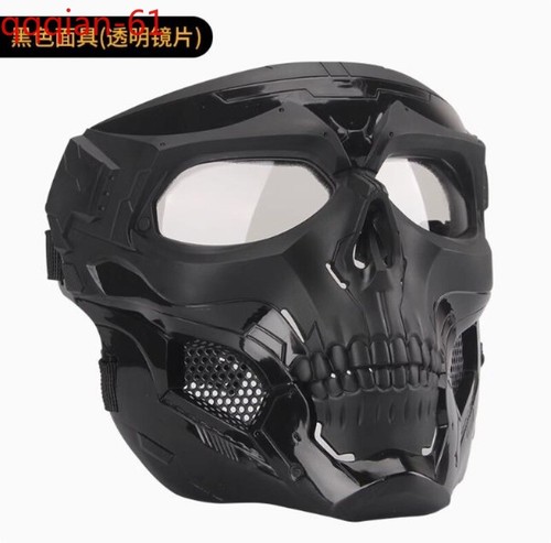 Tactical Skull Messenger Full Face Mask Airsoft Helmet Collection CS Prop Gift - Picture 14 of 16
