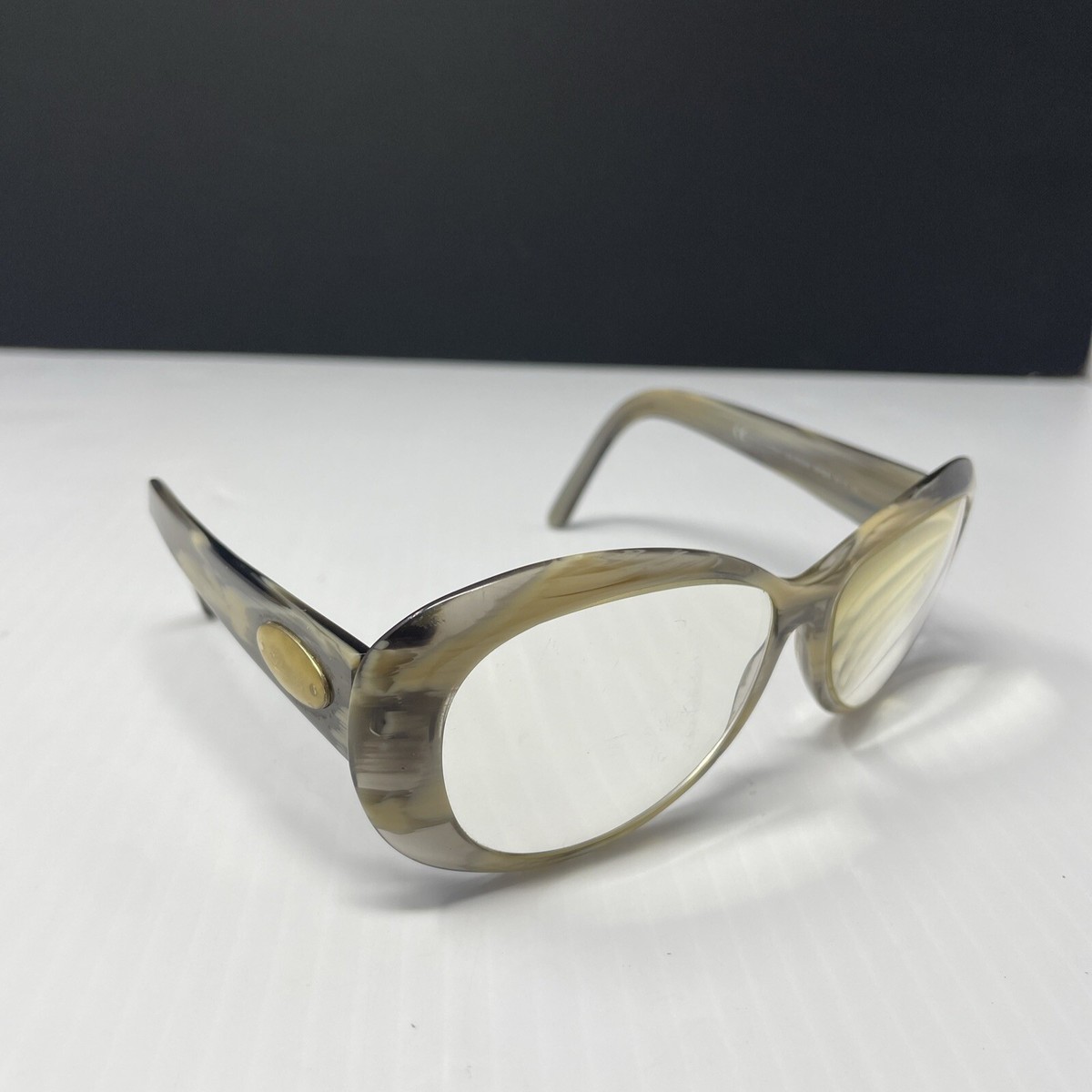 Gucci Vintage GG 2933/S DPODA Striped Brown Sunglasses Frames 58