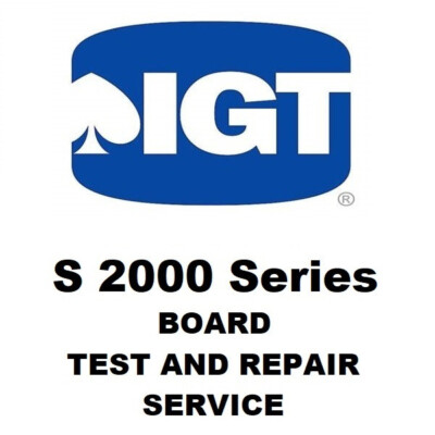 IGT S 2000 SERIES Slot Machine Gaming Board Test & Repair Service