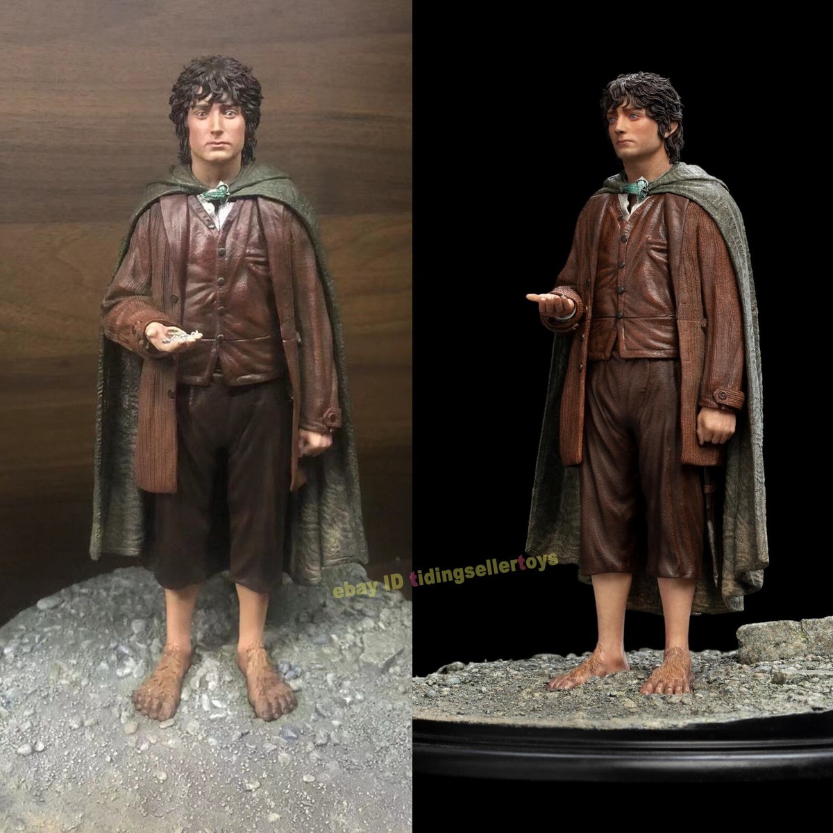 WETA Frodo Baggins Lord of the Rings 1/6 Resin Polystone Painted