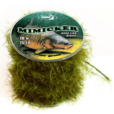 KATRAN MIMICKER HOOKLINK ALGAE CAMO GREEN WEED AFFECT 25LB, 10M