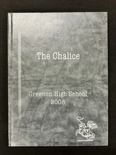 2008 GREENON High School yearbook CHALICE  Enon / Springfield