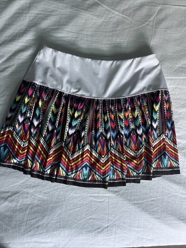 Jupe-short Tennis Lucky In Love Siesta – Scalloped – Rose/bleu – Taille M – Neuve