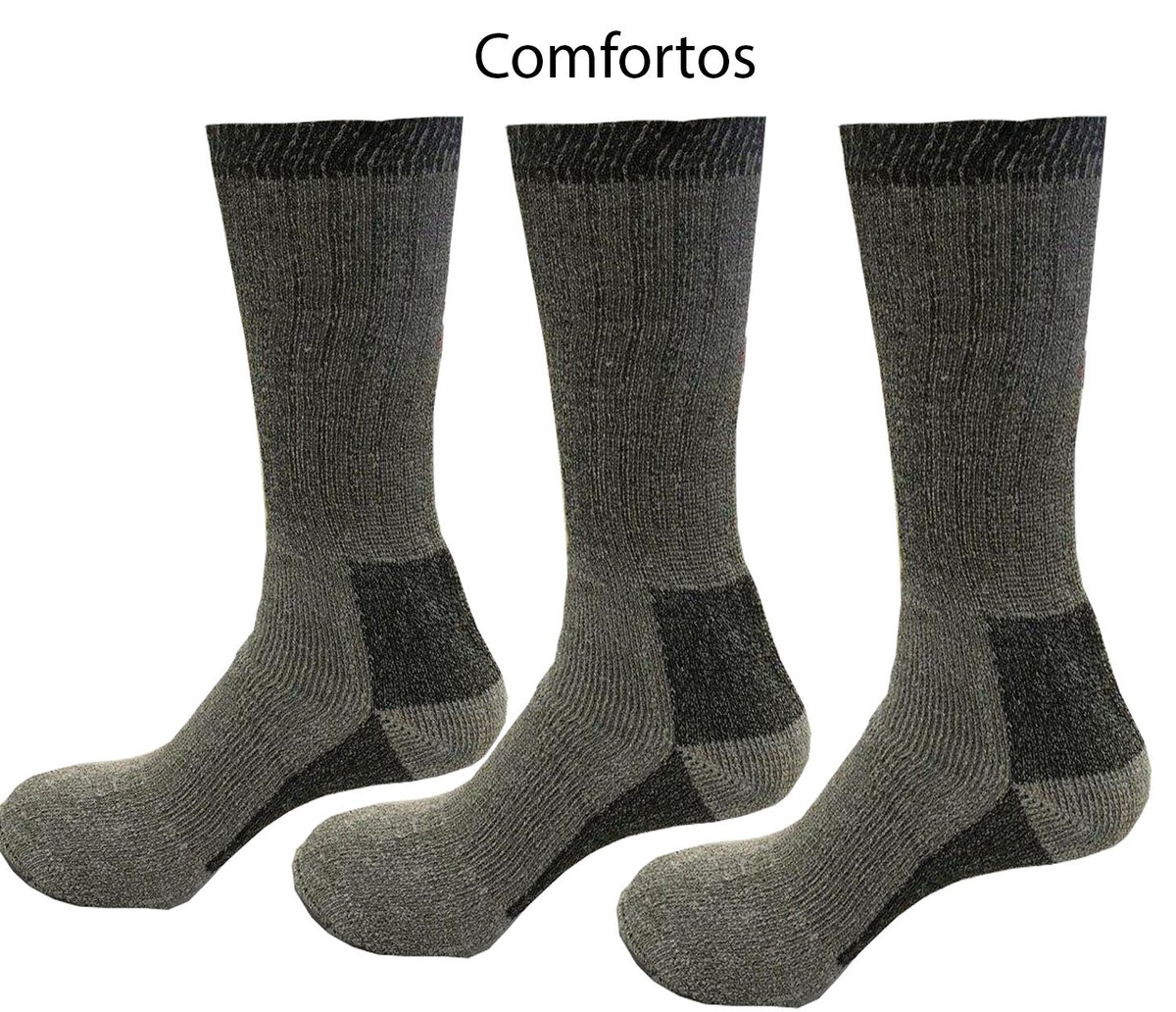 3 Paia Calze Alla Caviglia Snap-on Uomo Grigie XL – Rinforzate Made In USA