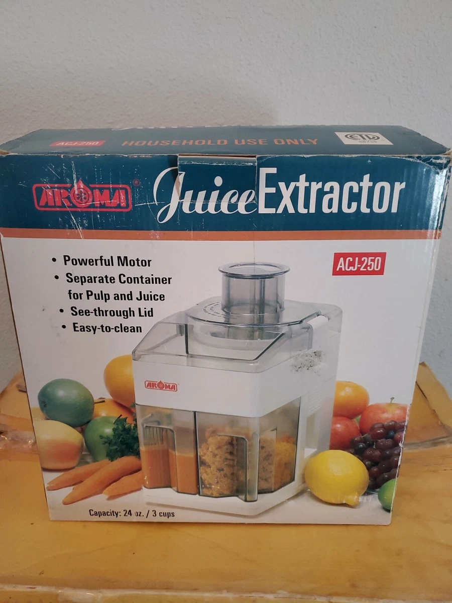 AROMA JUICE EXTRACTOR MODEL ACJ 250 New In Box Juicer