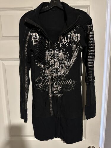 Salvage Women’s Zip Up Long Jacket NWT