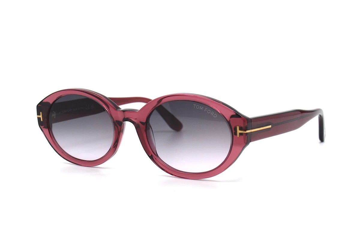 Tom Ford FT1069 Sunglasses Violet Oval Tom Ford Moira Violet Gradient Oval Ladies Sunglasses FT1109  main image 2