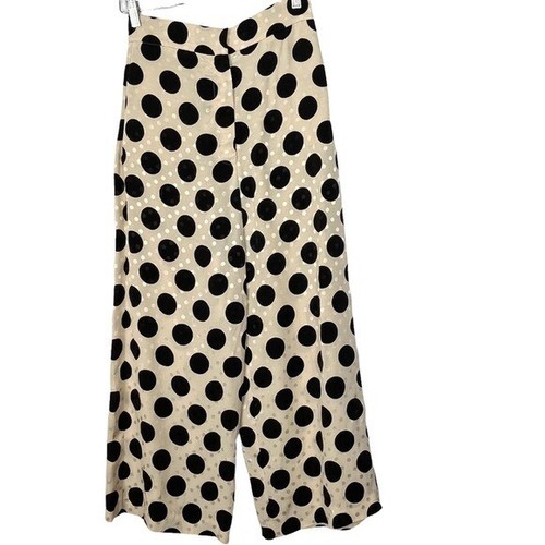 Zara Pants Womens Limited Edition Polka 