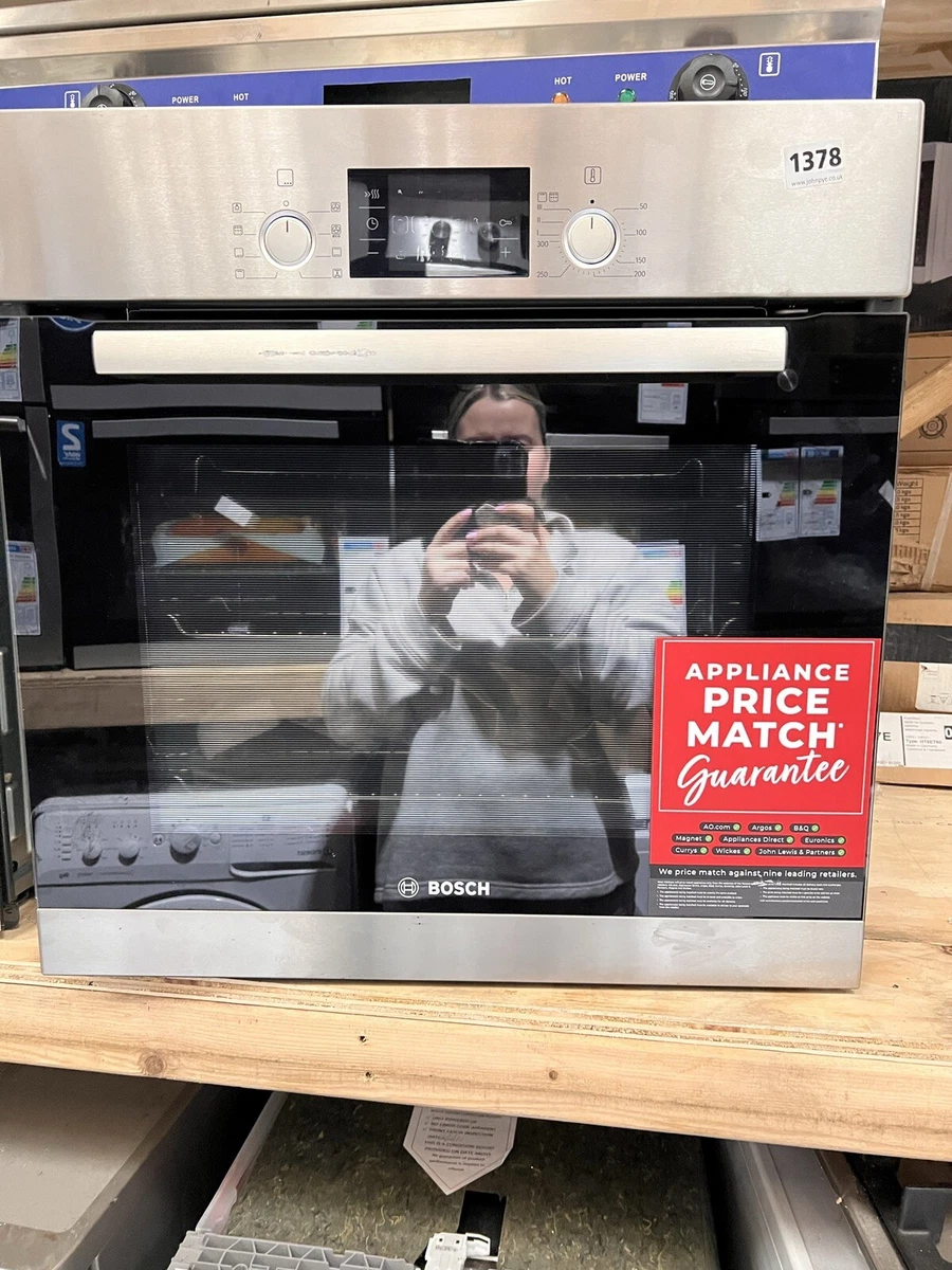 BOSCH HBA63B150B Serie 6 Pyrolytic Electric Oven Stainless Steel