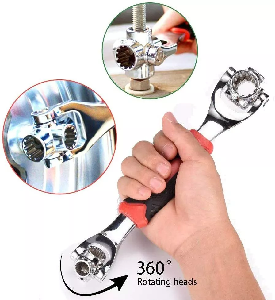 Socket wrench for long bolts deals