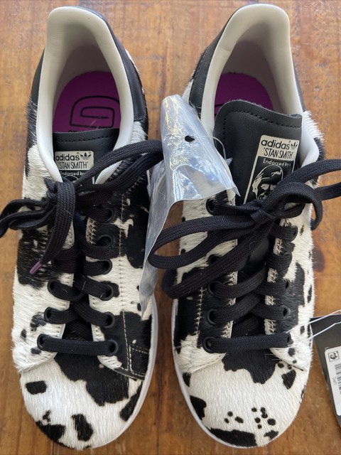 adidas Stan Smith Fuzzy Cow Print 