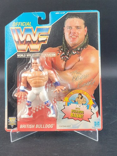 WWF Hasbro British Bulldog vintage 1992 wrestling ...