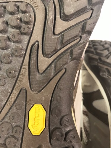 Womens Merrell J58282W Trail Walking Shoes Size 9 Vibram Sole Elephant/Pink - Picture 9 of 12