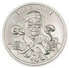 2 oz .999 silver Horror Vintage Series The Mummy in Capsule Intaglio