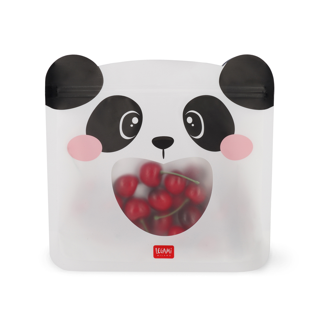 Set 3 Buste Riutilizz. Snack - Snack Bags Panda | Legami