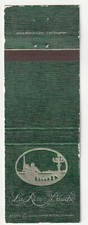 MATCHBOOK COVER - LA RIVE GAUCHO RESTAURANT - PALOS VERDES ESTATES CALIFORNIA