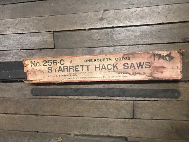 SIERRAS PICADORAS STARRETT 256-C EN STOCK ¡DE COLECCIÓN!! Foto 2 de 3