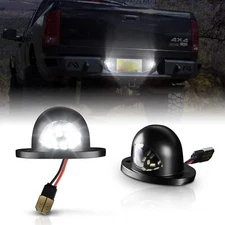 2PCS LED License Plate Light Tag Lamp for Dodge Ram 1500-3500 94-2001 Pickup US